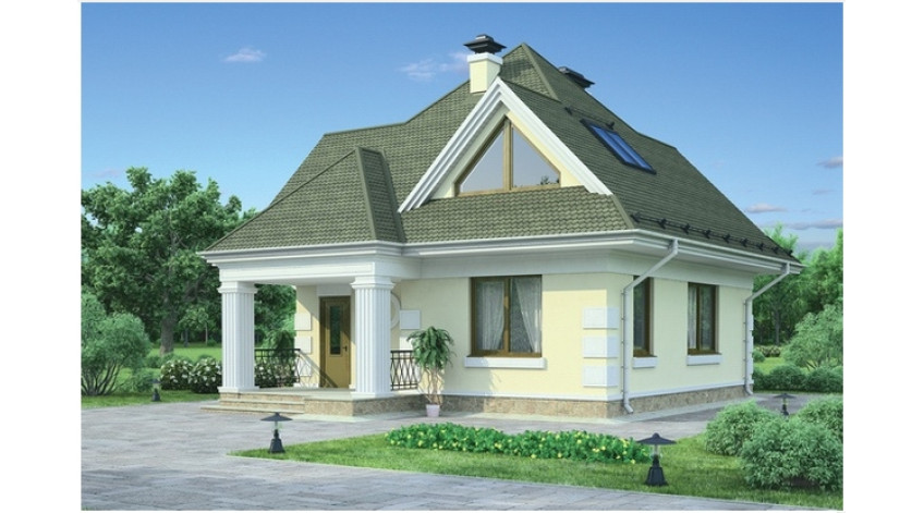 Проекты домов из сип панелей (Украина)